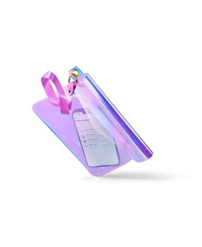 Cellularline Voyager Pouch - Universale Pochette per smartphone e altri accessori, resistente a schizzi d'acqua