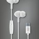 Cellularline CLOUD IN-EAR Auricolare Type-C stereo, con design in-ear e microfono 3