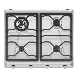 Smeg SRV564O piano cottura Acciaio inox Da incasso 60 cm Gas 4 Fornello(i)