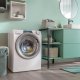 Candy RapidÓ PRO RPW 4856BWR8-S lavasciuga Libera installazione Caricamento frontale Bianco D 20