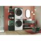 Candy RapidÓ PRO RPW 4856BWR8-S lavasciuga Libera installazione Caricamento frontale Bianco D 81