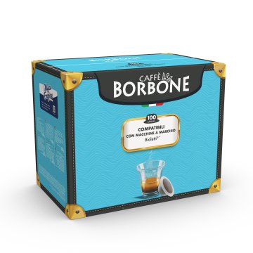 Caffè Borbone BLTBBLU100N capsula e cialda da caffè Capsule caffè 100 pz