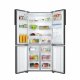 Haier Cube 83 Serie 5 HTF-456WM6 frigorifero side-by-side Libera installazione 466 L F Platino, Acciaio inox 10