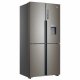 Haier Cube 83 Serie 5 HTF-456WM6 frigorifero side-by-side Libera installazione 466 L F Platino, Acciaio inox 11