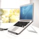 Fellowes 8210101 supporto per laptop Supporto per computer portatile Grigio, Bianco 43,2 cm (17