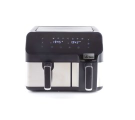 Ardes ARFRYA03D friggitrice Doppia 9 L Indipendente Friggitrice ad aria calda Nero, Acciaio inox