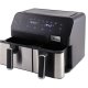 Ardes ARFRYA03D friggitrice Doppia 9 L Indipendente Friggitrice ad aria calda Nero, Acciaio inox 4