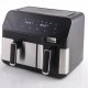 Ardes ARFRYA03D friggitrice Doppia 9 L Indipendente Friggitrice ad aria calda Nero, Acciaio inox 5