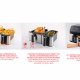 Ardes ARFRYA03D friggitrice Doppia 9 L Indipendente Friggitrice ad aria calda Nero, Acciaio inox 6