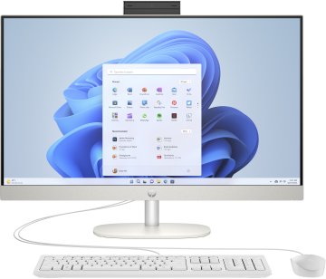 HP 27-cr0003nl Intel® Core™ i5 i5-1335U 68,6 cm (27") 1920 x 1080 Pixel PC All-in-one 8 GB DDR4-SDRAM 512 GB SSD Windows 11 Home Wi-Fi 6 (802.11ax) Bianco
