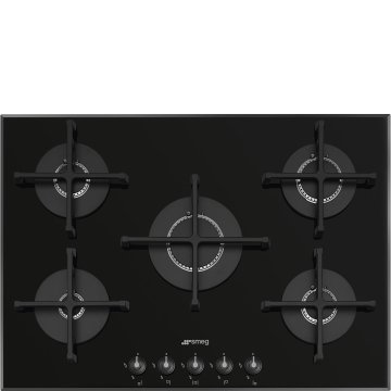 Smeg Linea Piano di cottura PV175B3 Nero