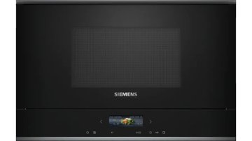 Siemens iQ700 BE732R1B1 forno a microonde Nero Microonde combinato Da incasso 21 L 900 W