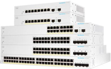 Cisco CBS220-48P-4X-EU switch di rete Gestito L2 Gigabit Ethernet (10/100/1000) Supporto Power over Ethernet (PoE) Bianco