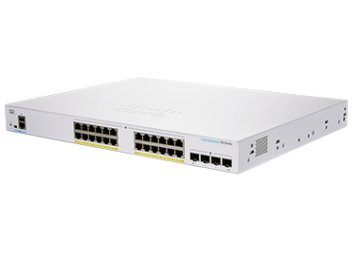 Cisco CBS350-24P-4X-EU switch di rete Gestito L2/L3 Gigabit Ethernet (10/100/1000) Argento