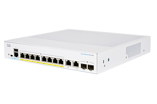 Cisco CBS350-8P-2G-EU switch di rete Gestito L2/L3 Gigabit Ethernet (10/100/1000) Argento