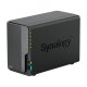 Synology DiskStation DS224+ server NAS e di archiviazione Desktop Intel® Celeron® J4125 2 GB DDR4 0 TB Nero 3