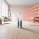 Dyson Purifier Hot+Cool AutoReact 62 dB 40 W Nichel, Bianco 11