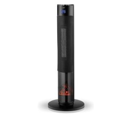DCG Eltronic PTC2010 stufetta elettrica Interno Nero 2000 W Riscaldatore ambiente elettrico con ventilatore