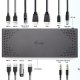i-tec USB 3.0 / USB-C / Thunderbolt Dual Display Docking Station + Power Delivery 100W 5