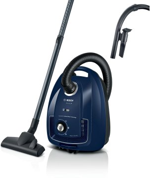 Bosch Serie 4 BGL38BU1 aspirapolvere a traino Aspiratore a cilindro Secco 600 W Sacchetto per la polvere