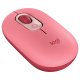 Logitech POP Mouse Wireless con Emoji personalizzabili, Tecnologia SilentTouch, Precisione e Velocità, Design Compatto, Bluetooth, USB, Multidispositivo, Compatibile OS - Heartbreaker 2