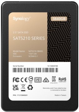 Synology SSD 2.5” SATA 3840GB 2.5" 3,84 TB Serial ATA III