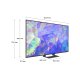 Samsung Series 8 TV UE65CU8570UXZT Crystal UHD 4K, Smart TV 65