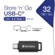 Verbatim Store 'n' Go unità flash USB 128 GB USB tipo-C 3.2 Gen 1 (3.1 Gen 1) Nero 6