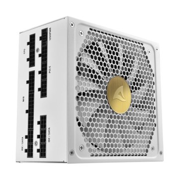 Sharkoon Rebel P30 Oro alimentatore per computer 1000 W 20+4 pin ATX ATX Bianco