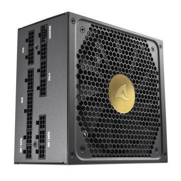 Sharkoon Rebel P30 Oro alimentatore per computer 1000 W 20+4 pin ATX ATX Nero