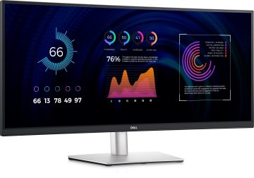 DELL P Series P3424WE Monitor PC 86,7 cm (34.1") 3440 x 1440 Pixel 4K Ultra HD LCD Nero