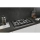 Haier Series 4 HAHG7W5XH Acciaio inox Da incasso 74.5 cm Gas 5 Fornello(i) 15