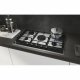 Haier Series 4 HAHG7W5XH Acciaio inox Da incasso 74.5 cm Gas 5 Fornello(i) 16