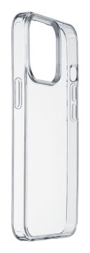Cellularline Clear Strong - iPhone 15 Pro Custodia rigida con bordi in gomma
