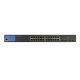 Linksys Switch di rete Gigabit gestito a 24 porte, 4 slot 1 Gb SFP di uplink, PoE/PoE+ 5