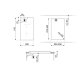 Smeg Universal Universale Piano di cottura SI2321D Nero 3