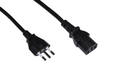 Link Accessori LKIT18 cavo di alimentazione Nero 1,8 m Spina di alimentazione di tipo L Accoppiatore C13