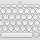 Logitech Pebble Keys 2 K380s tastiera RF senza fili + Bluetooth QWERTY Italiano Bianco 2