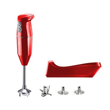 Bamix Cordless PLUS Frullatore ad immersione Rosso