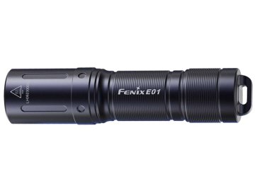 Fenix E01 V2.0 torcia Nero Torcia a mano LED