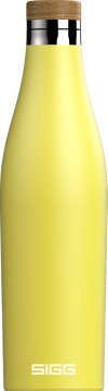 SIGG Meridian Ultra Lemon Uso quotidiano 500 ml Bamboo, Acciaio inox Giallo