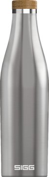SIGG Meridian Brushed Uso quotidiano 500 ml Bamboo, Acciaio inox Acciaio spazzolato