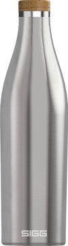 SIGG Meridian Brushed Uso quotidiano 700 ml Bamboo, Acciaio inox Acciaio spazzolato