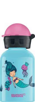 SIGG KBT Water World Uso quotidiano 300 ml Alluminio Nero, Blu, Rosa