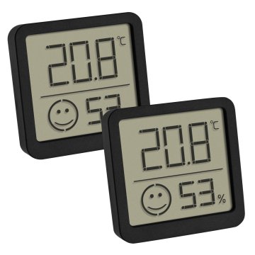 TFA-Dostmann 30.5053.01.02 termometro Termometro da ambiente elettronico Interno Nero
