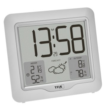 TFA-Dostmann 35.1164.02 stazione meteorologica digitale Bianco LCD Batteria