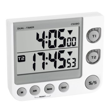 TFA-Dostmann 38.2025 timer da cucina Timer da cucina digitale Bianco