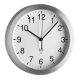 TFA-Dostmann 98.1091.02 orologio da parete e da tavolo Rotondo Alluminio, Bianco 2