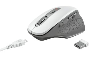 Trust Ozaa mouse Ufficio Mano destra RF Wireless Ottico 2400 DPI
