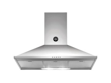 Bertazzoni La Germania KPL90PLAG1XA cappa aspirante Cappa aspirante a parete Acciaio inox 600 m³/h